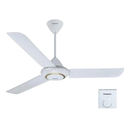 Ventilateur plafond 56 pouces 3 pales métalliques
