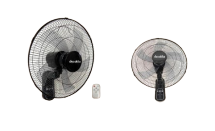 Ventilateur mural 16 pouces avec télécommande Decakila