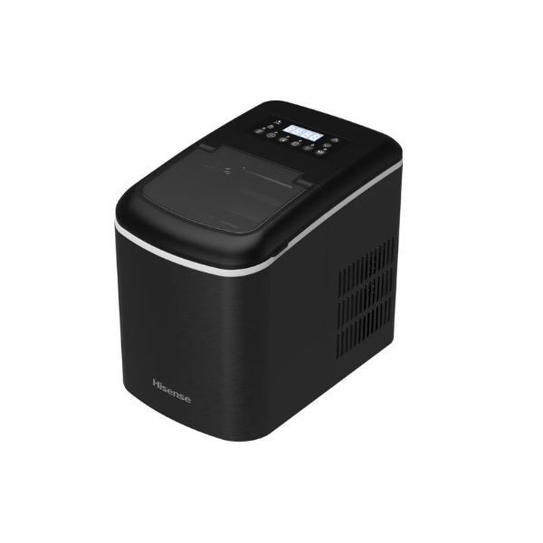 Machine à glaçons Hisense noire 15kg/jour