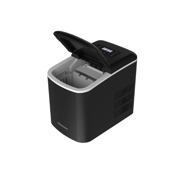 Machine à glaçons Hisense noire 15kg/jour