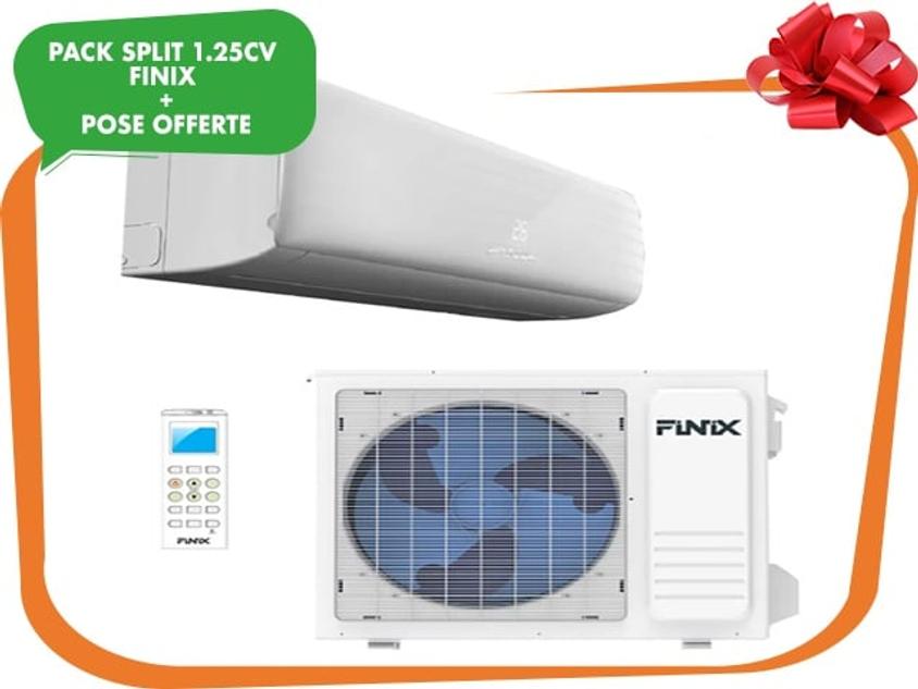Climatiseur split FINIX 1.25CV neuf + installation