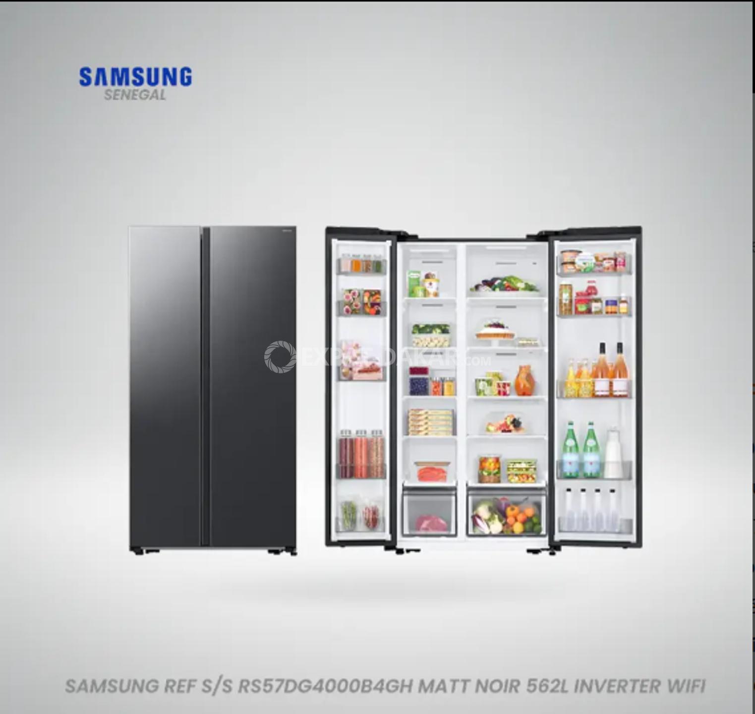Samsung réfrigérateur Side-by-Side 562L noir