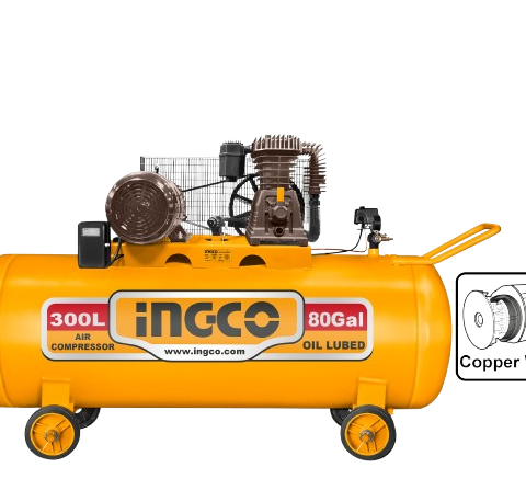 Compresseur industriel 300L triphasé 5.5CV INGCO