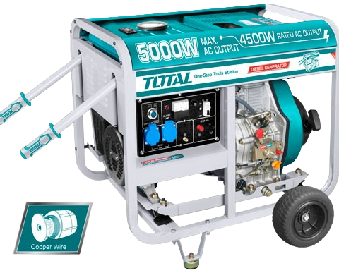 Générateur diesel TOTAL 4,5 kW - TP450001