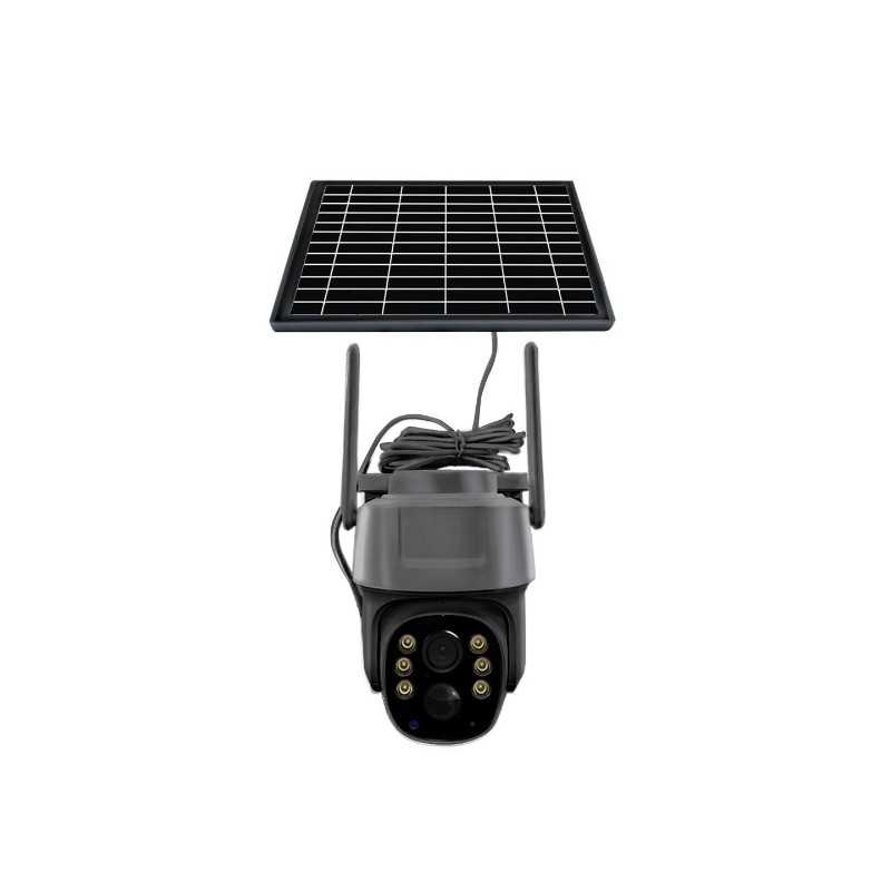 Caméra surveillance PTZ solaire 4MP 4G extérieur