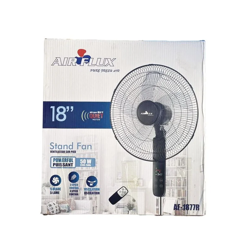 Ventilateur sur pied 18" Airflux AF-1877R