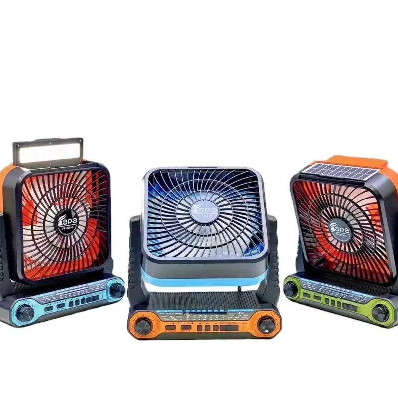 Enceinte portable solaire avec radio FM et Bluetooth