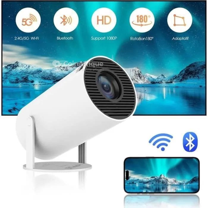 Vidéoprojecteur Android 4K WiFi 6 - 12000 lumens
