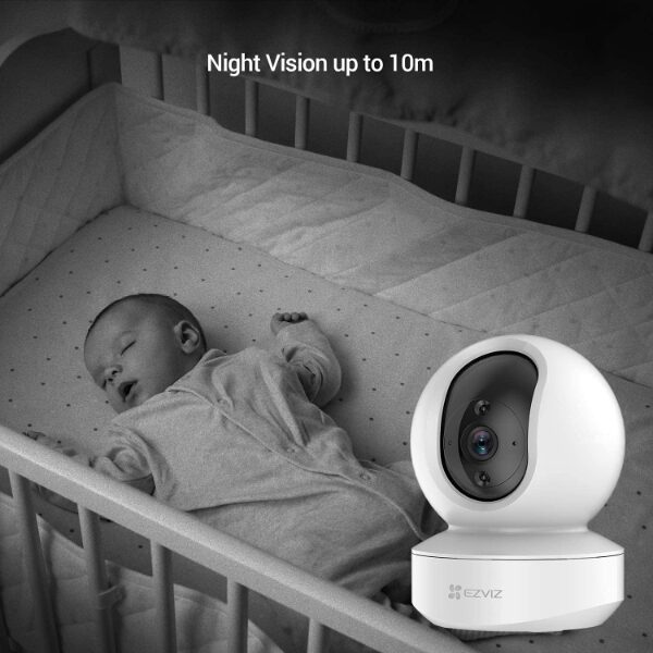 Caméra de surveillance motorisée 4MP avec vision nocturne