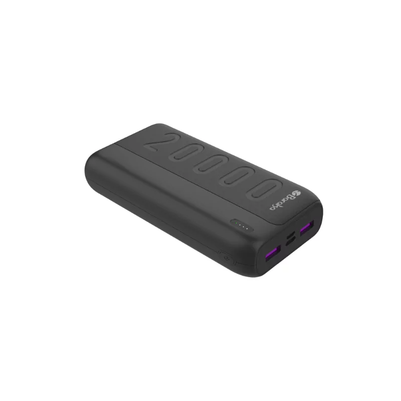 Power Bank 20000mAh Baraka - 2 USB + Type-C