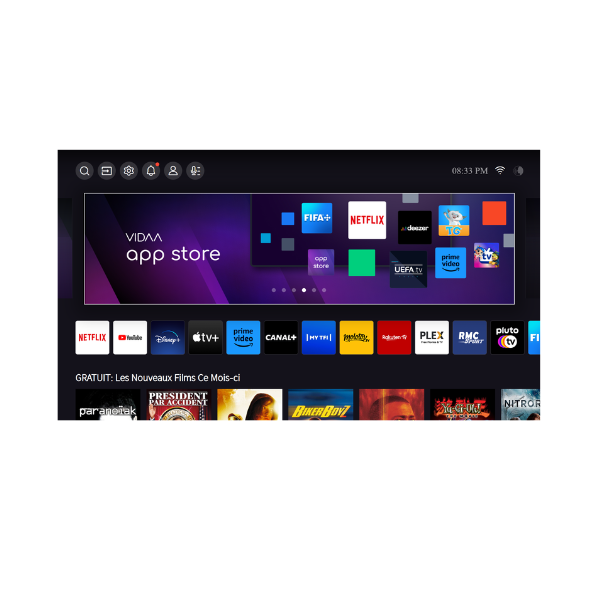 TV Hisense 43" Smart Vidaa U - Neuf