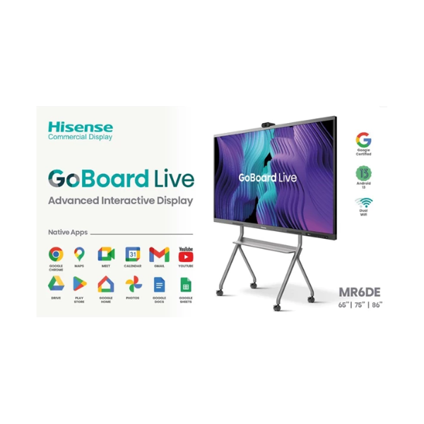 Écran Interactif Hisense Smart 4K Android