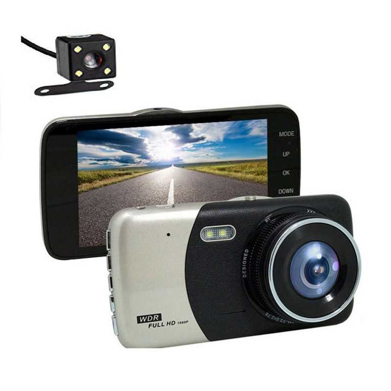 Dashcam double caméra avant/arrière 1080p